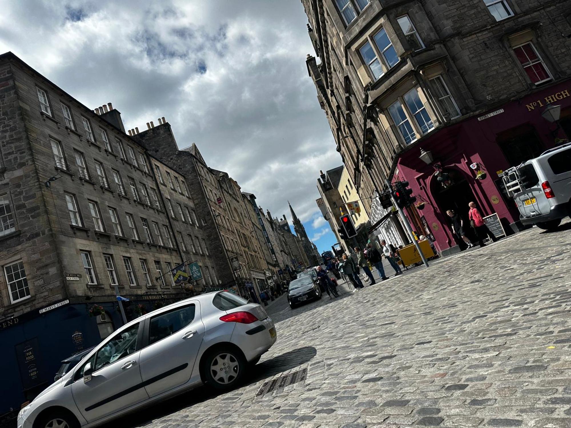 Old House In Central Of Old Town Edinburgh Ngoại thất bức ảnh